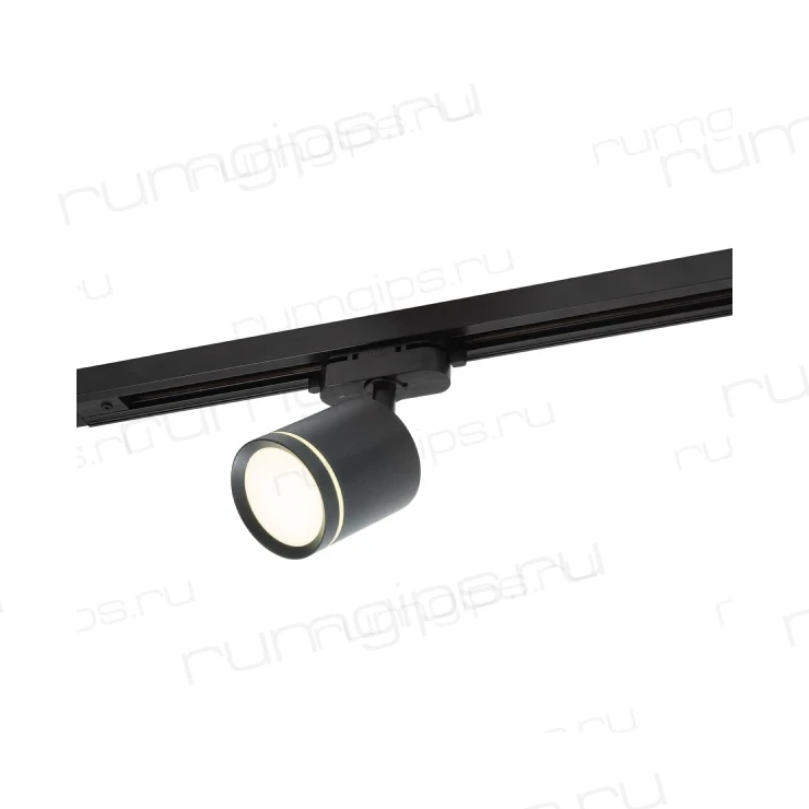 DK6400-BK Трековый светильник IP 20, 5 Вт, LED 4000, черный, алюминий