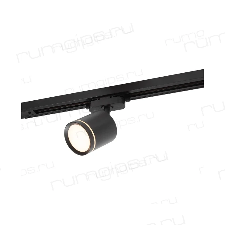 DK6401-BK Трековый светильник IP 20, 5 Вт, LED 3000, черный, алюминий
