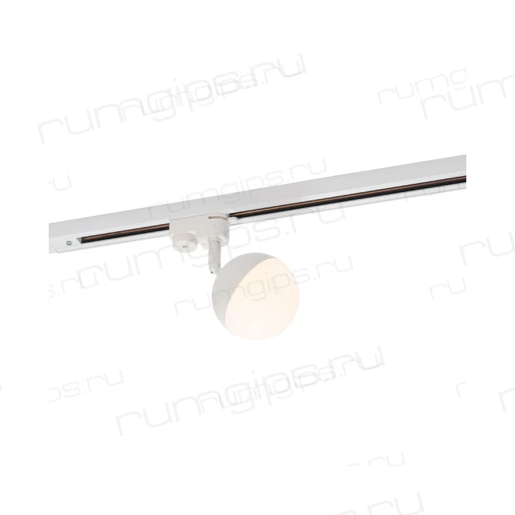 DK6406-WH Трековый светильник IP 20, 7 Вт, LED 3000-4000-6000, белый, пластик