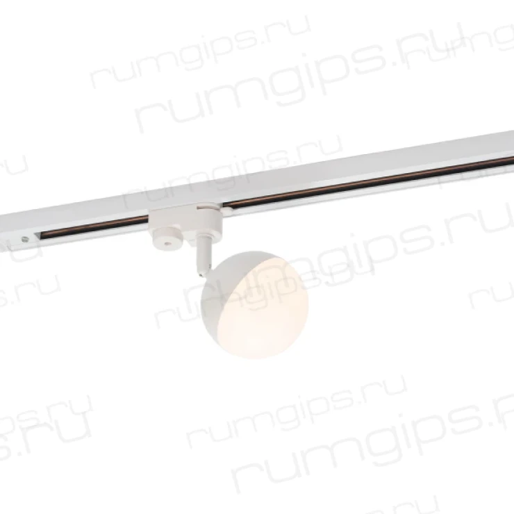 DK6406-WH Трековый светильник IP 20, 7 Вт, LED 3000-4000-6000, белый, пластик