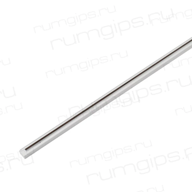 TR1002-WH Шинопровод однофазный, 2 м, белый, заглушки в комплекте