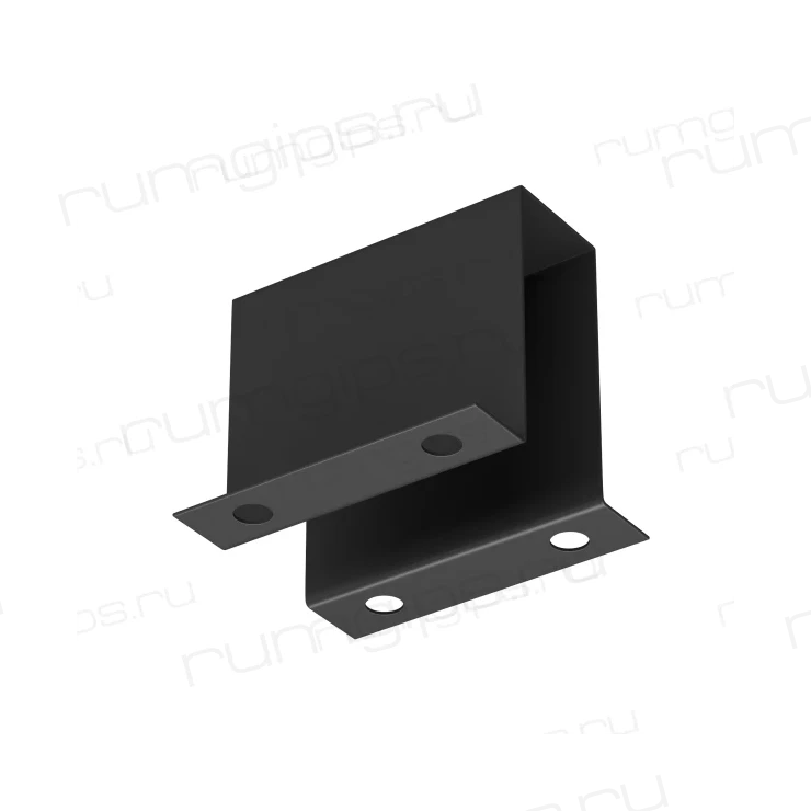 TR2105-BK Комплект креплений для шинопровода SMART черный (2шт)