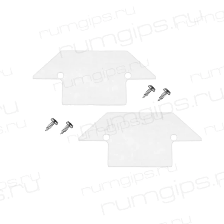 TR3021-AL Торцевые заглушки для профиля TR3020-AL ((2шт)