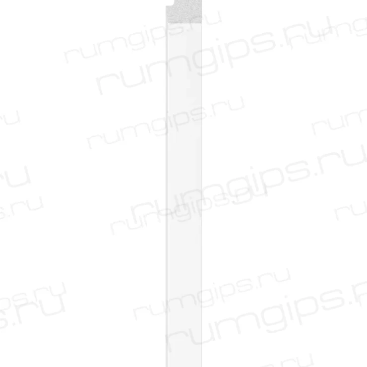 Планка правая LINERIO L-LINE WHITE 2,65