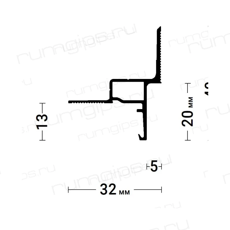 Профиль FLEXY GIPPS Euro 03