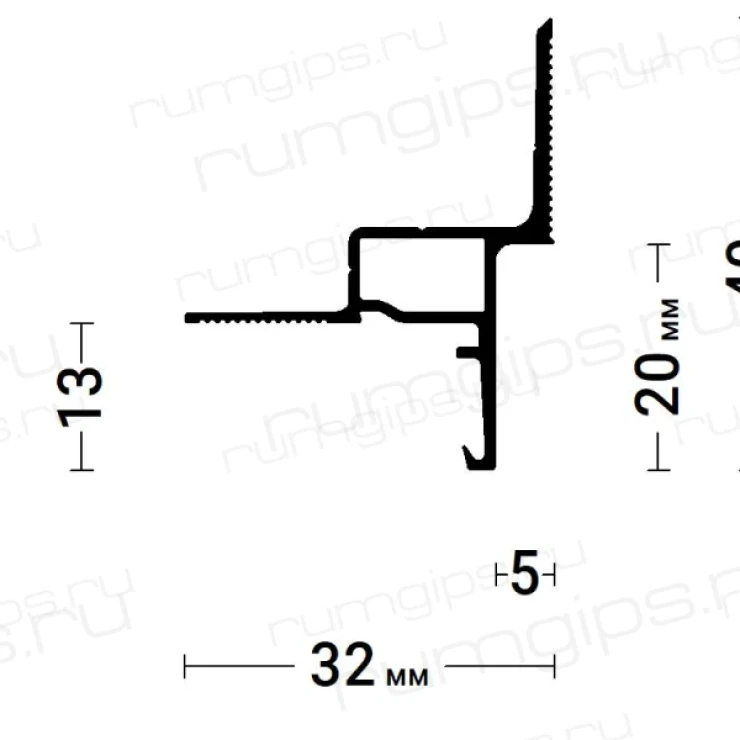 Профиль FLEXY GIPPS Euro 03