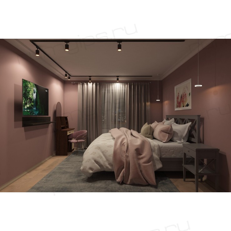 DK6405-BG Трековый светильник IP 20, 7 Вт, LED 3000, черный/золотой, алюминий