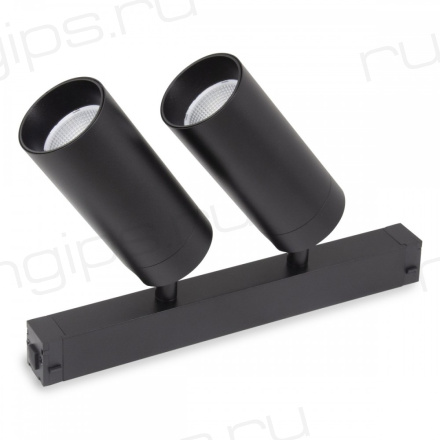 Трековый светильник PLAIN CYLINDER AM590 2X10W 3000K BK