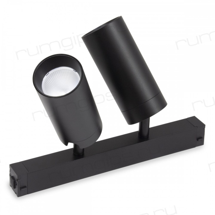 Трековый светильник PLAIN CYLINDER AM590 2X10W 3000K BK