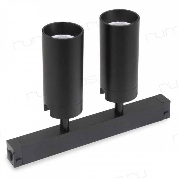 Трековый светильник PLAIN CYLINDER AM590 2X10W 4000K BK