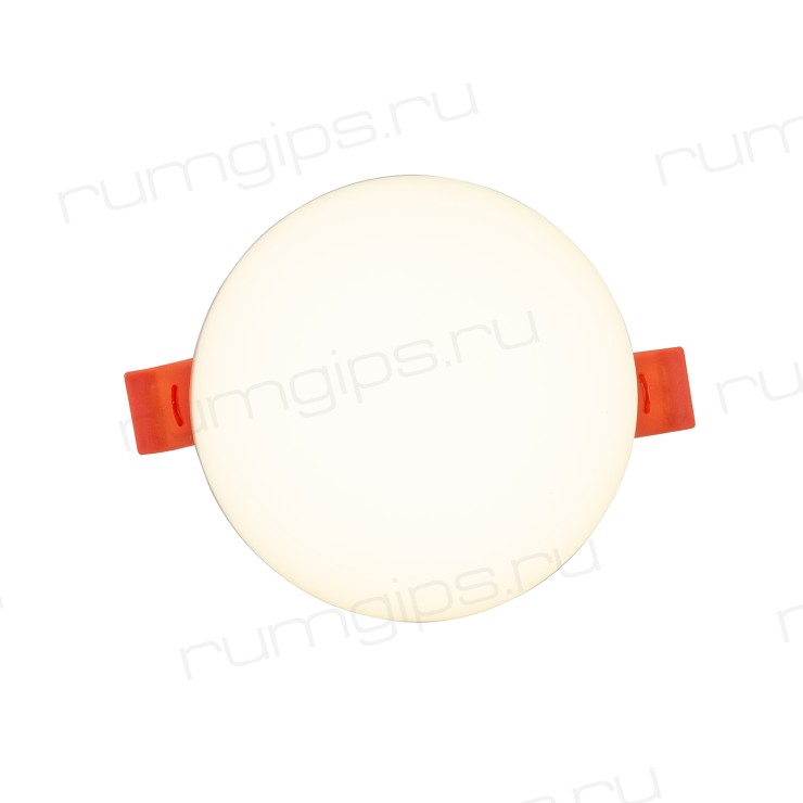 DK4600-WW Встраиваемый светильник, IP 20, 9 Вт, LED 3000, белый, пластик
