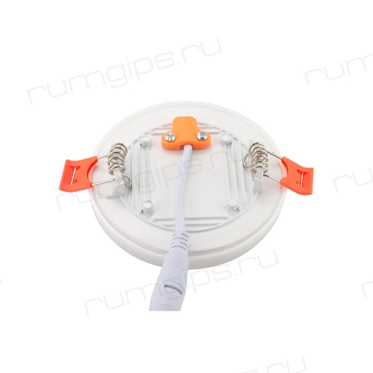 DK4601-DW Встраиваемый светильник, IP 20, 9 Вт, LED 4000, белый, пластик