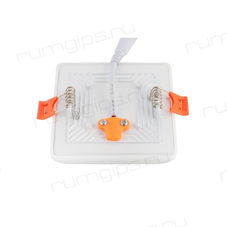 DK4603-DW Встраиваемый светильник, IP 20, 9 Вт, LED 4000, белый, пластик