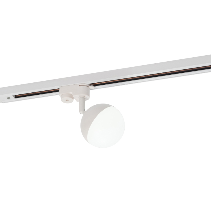 DK6406-WH Трековый светильник IP 20, 7 Вт, LED 3000-4000-6000, белый, пластик