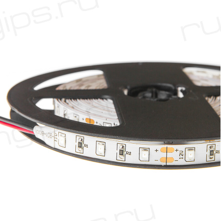 Лента светодиодная ELF 300SMD диодов (2835), 12В, 5м, красная
