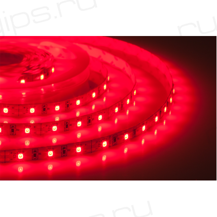 Лента светодиодная герметичная ELF GERMES, 300SMD (2835), 12В, IP65, 5м, красная