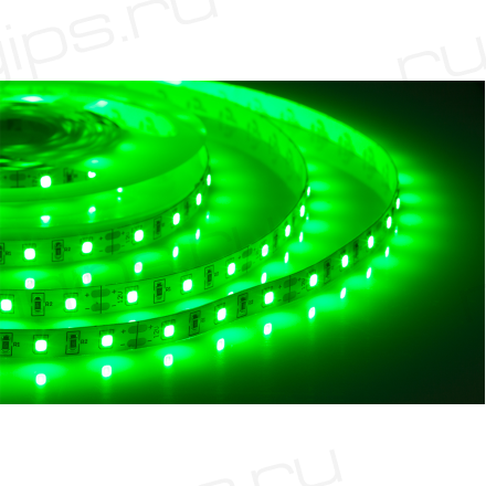 Лента светодиодная герметичная ELF GERMES, 300SMD (2835), 12В, IP65, 5м, зеленая