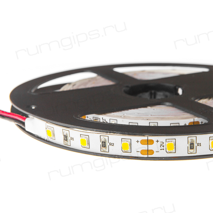 Лента светодиодная герметичная ELF GERMES, 300SMD (2835), 12В, IP65, 5м, желтая