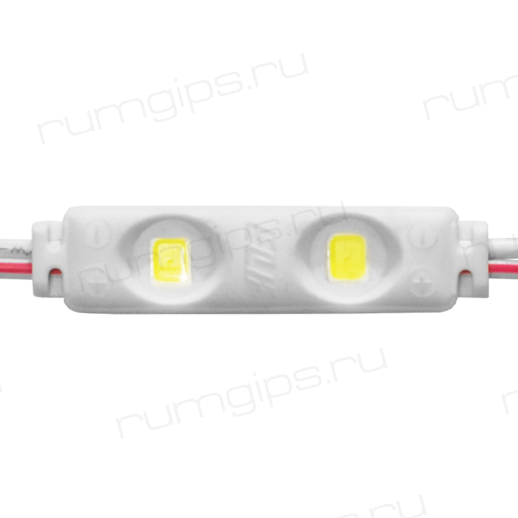 Модуль светодиодный ELF Ultra II, 2SMD диода 2835, 0.26Вт, 120гр.,12В,  IP65, белый