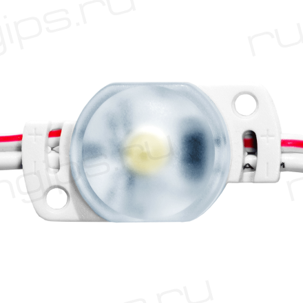 Модуль светодиодный ELF VIVO+ I, 1SMD диод 2835, с линзой, 170гр.,12В, IP 67, белый