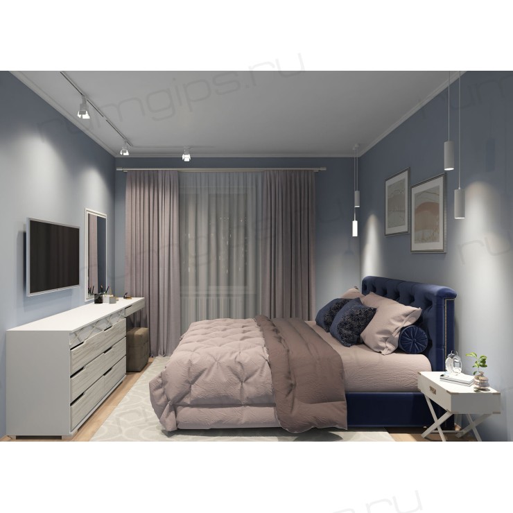 DK6012-WH Трековый светильник IP 20, 50 Вт, GU10, белый, алюминий