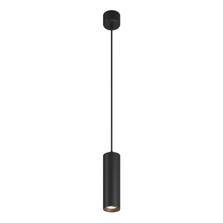 DK2055-BK Подвесной светильник, IP 20, 50 Вт, GU10, черный, алюминий