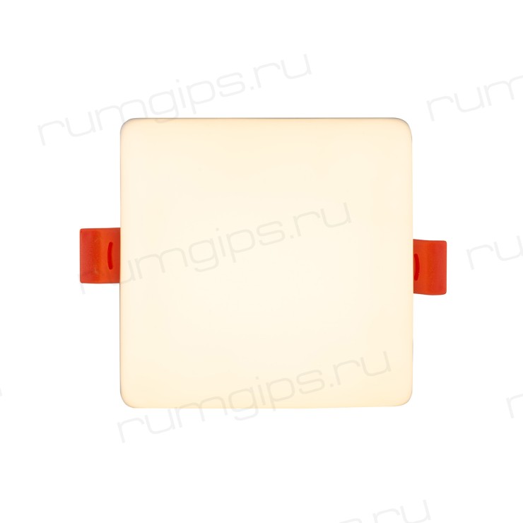 DK4606-WW Встраиваемый светильник, IP 20, 18 Вт, LED 3000, белый, пластик
