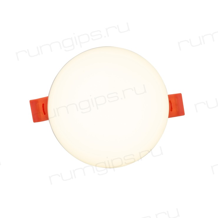 DK4604-WW Встраиваемый светильник, IP 20, 18 Вт, LED 3000, белый, пластик