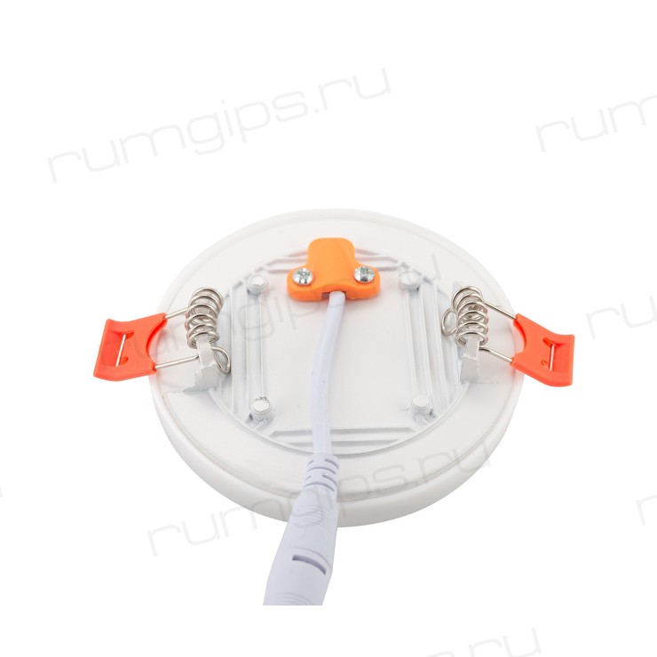 DK4605-DW Встраиваемый светильник, IP 20, 18 Вт, LED 4000, белый, пластик