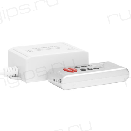 RGB-контроллер ELF RF-WP с радиоуправлением, 12/24В, 4A/канал, влагозащищенный IP67