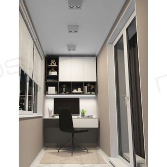 Накладной светильник DK3085-WH+BK Denkirs