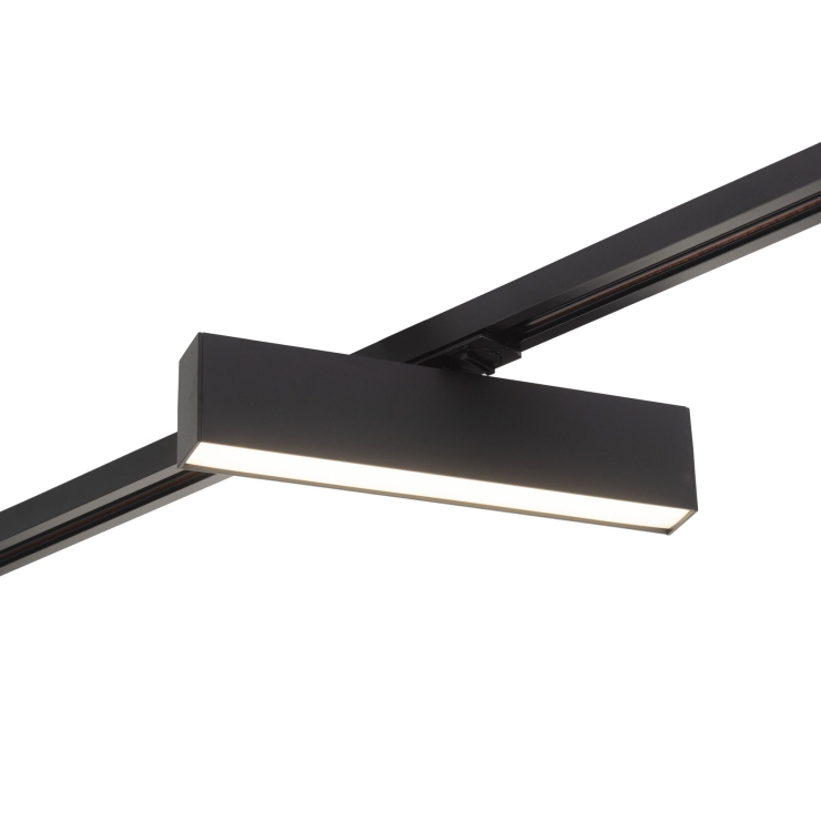 DK6440-BK Трековый светильник IP 20, 10 Вт, LED 4000, черный, алюминий