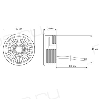 Светодиодный модуль DK4000-5W Denkirs