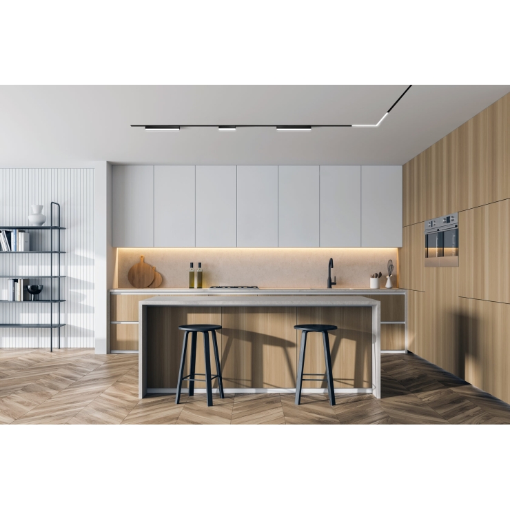 DK8009-BK Поворотный матовый светильни SMART 9W DIM 3000K-6000K черный