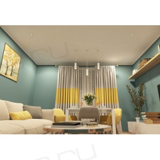 Встраиваемый светильник DK3061-WH+YE Denkirs
