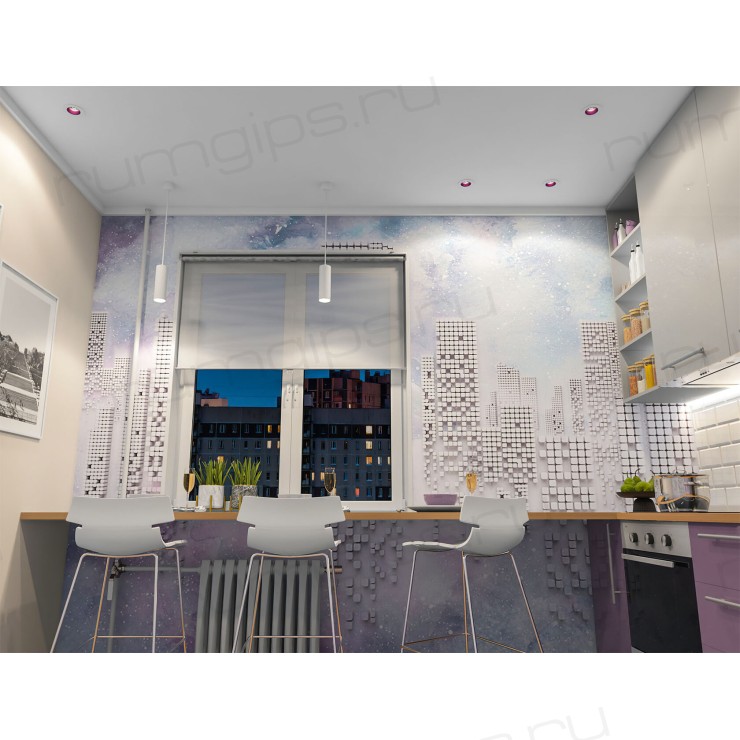 DK3061-WH+PI Встраиваемый светильник, IP 20, 10 Вт, GU5.3, LED, белый/розовый, пластик