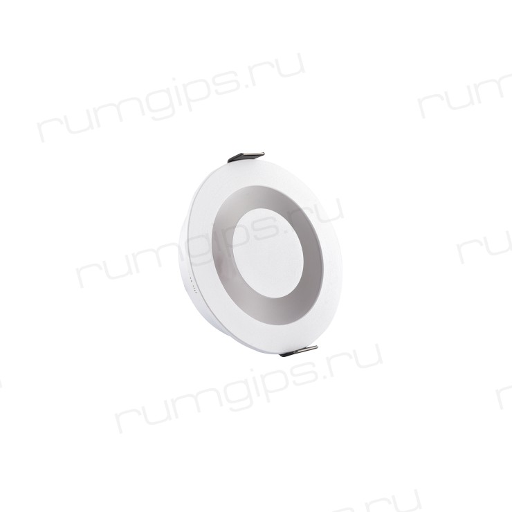 DK2500-WH Встраиваемый светильник, IP 20, 5 Вт, LED 3000, белый, алюминий
