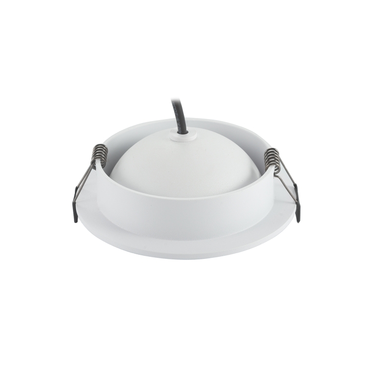 DK2700-WH Встраиваемый светильник, IP 20, 7 Вт, LED 3000, белый, алюминий