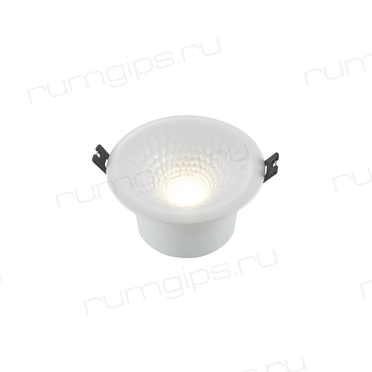 DK3400-WH Встраиваемый светильник, IP 20, 4Вт, LED, белый, пластик