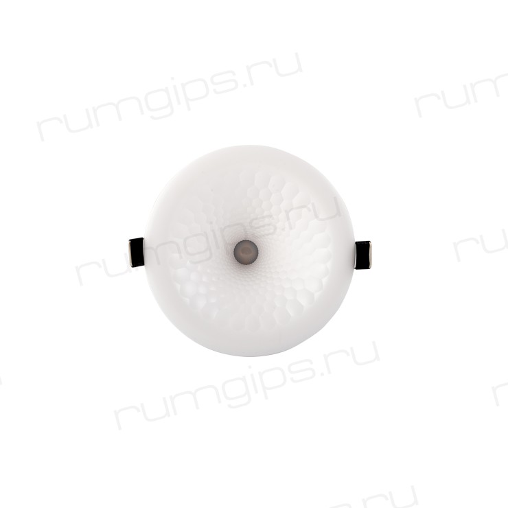 DK3400-WH Встраиваемый светильник, IP 20, 4Вт, LED, белый, пластик