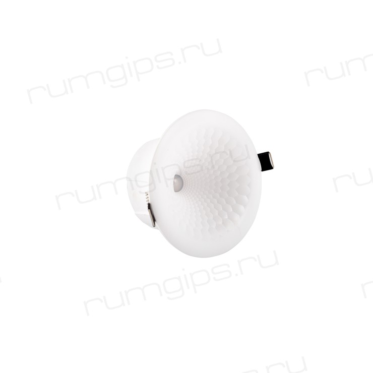 DK3400-WH Встраиваемый светильник, IP 20, 4Вт, LED, белый, пластик