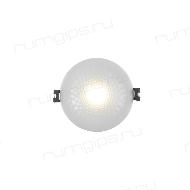 DK3500-WH Встраиваемый светильник,IP 20, 6Вт, LED, белый, пластик