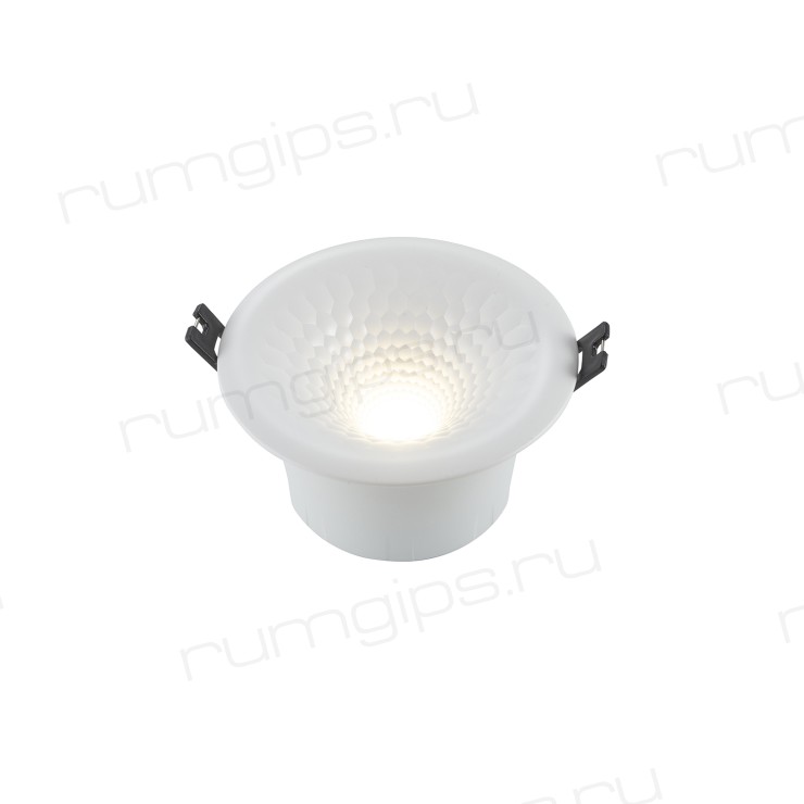 DK3500-WH Встраиваемый светильник,IP 20, 6Вт, LED, белый, пластик