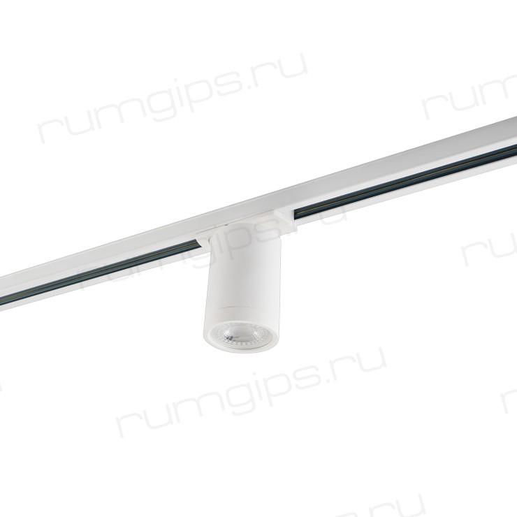 DK6501-WH Трековый светильник IP 20, 10 Вт, GU10, LED, белый, пластик
