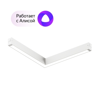 DK8014-WH Угловой светильник SMART LINEAR ANGLE 18W DIM 3000K-6000K, белый