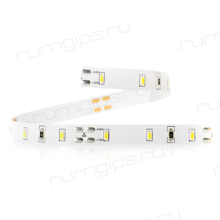 Лента светодиодная ELF 300SMD диодов (3014), 12В, 5м, белая