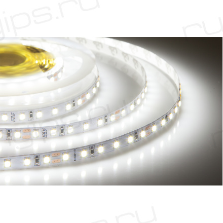 Лента светодиодная ELF 480SMD диодов (2835), 24В, 5м, ГИПЕР, белая