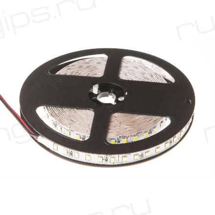 Лента светодиодная ELF 600SMD диодов (2835), 24В, 5м, ГИПЕР, белая