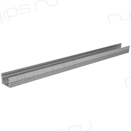 Профиль алюминиевый накладной ELF для LED, 2000х12х16мм