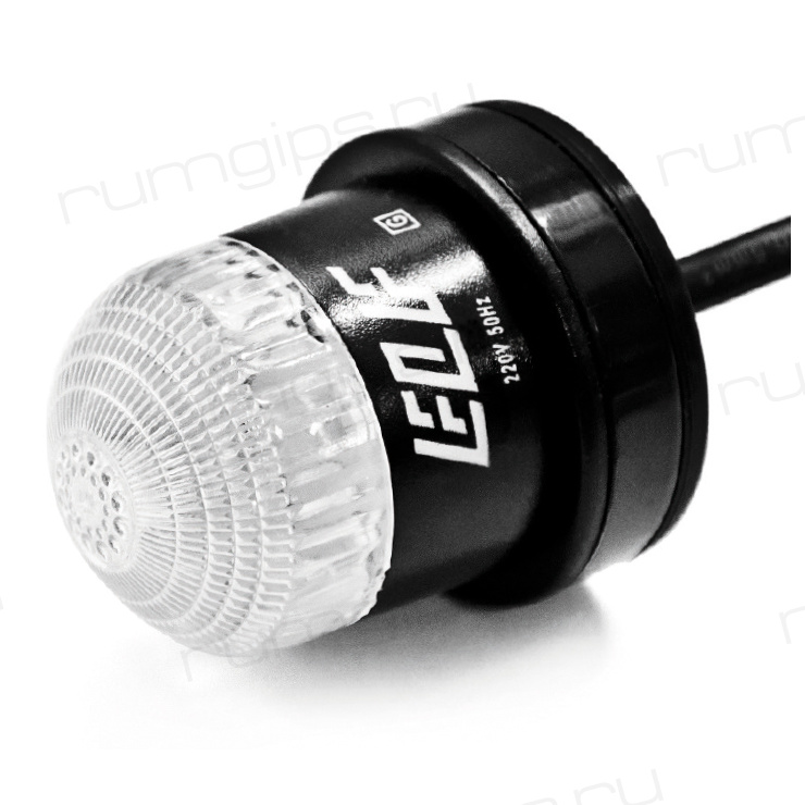 Лампа стробоскопическая диодная ELF, 7LED, 220В, красная